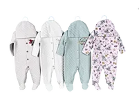 2Pcs Quilted Hat Coverall